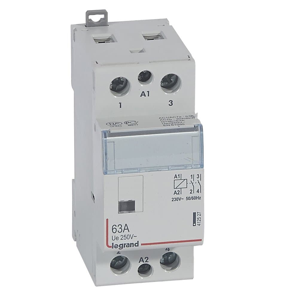 Legrand CX3 Контактор 230V 2НО 63А 412527