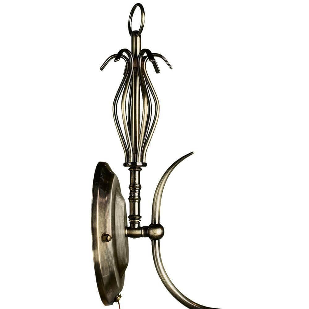 Arte Lamp Salvador Бронза/Прозрачный Бра 60W E14 A6351AP-1AB — миниатюра 6