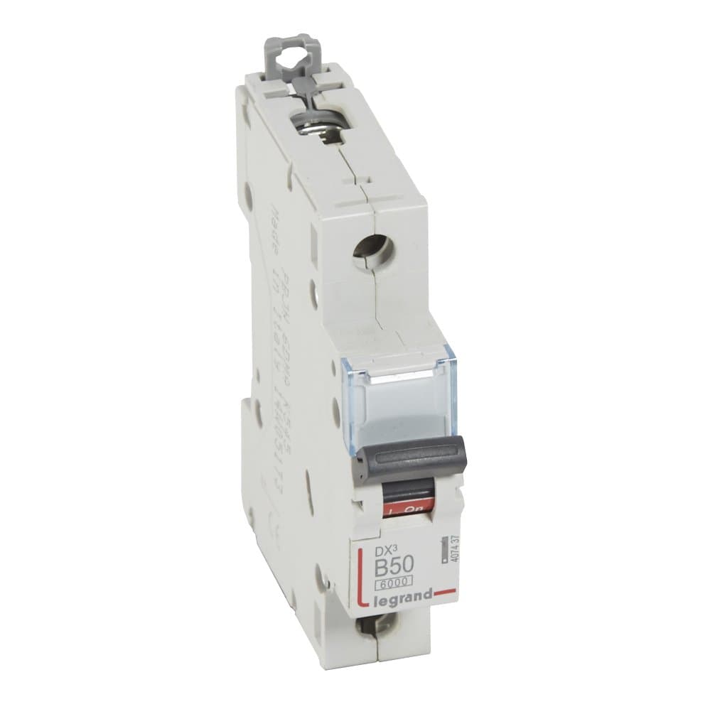 Legrand DX3 6000 Автоматический выключатель 10кА 1P 230/400В 50А 1 мод (B) 407437 — миниатюра 3