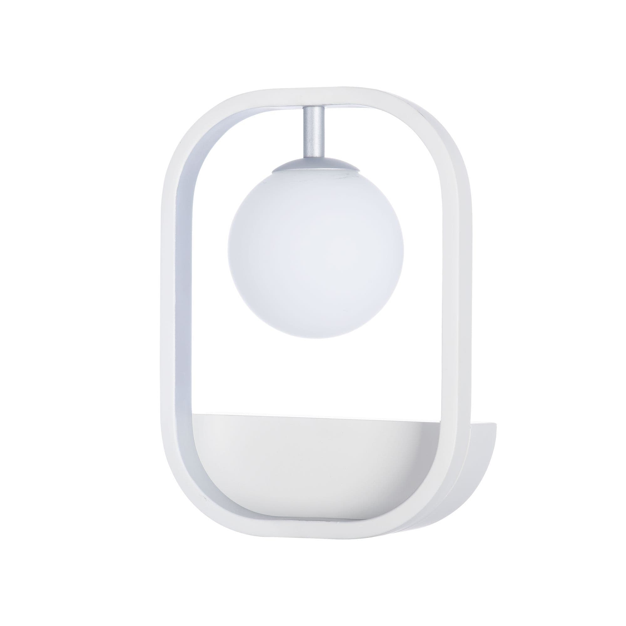 Maytoni Modern Avola Белый с Серебром Бра 1xG9 40W MOD431-WL-01-WS — миниатюра 6