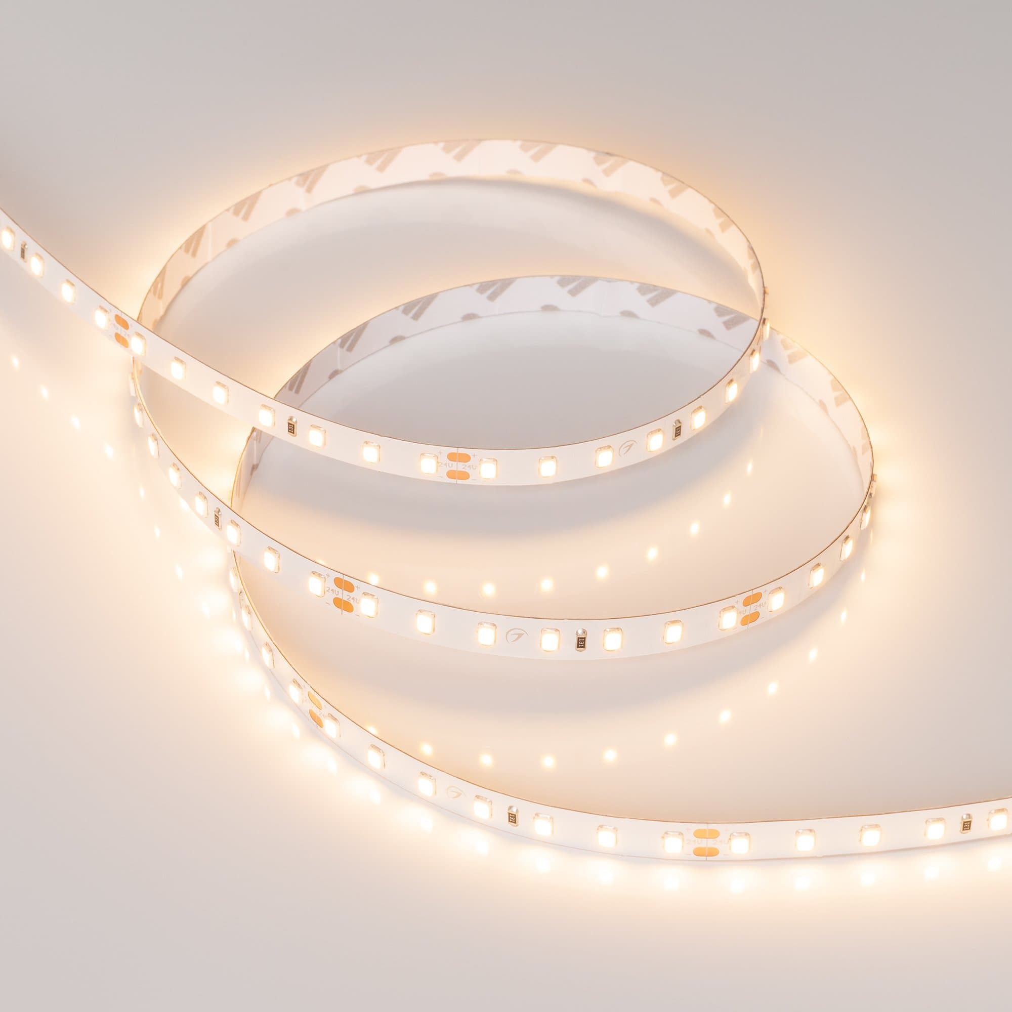 Arlight Светодиодная лента RT-A98-8mm 24V Warm2700 (10 W/m, IP20, 2835, 5m) (Открытый) 019928(2) — миниатюра 6