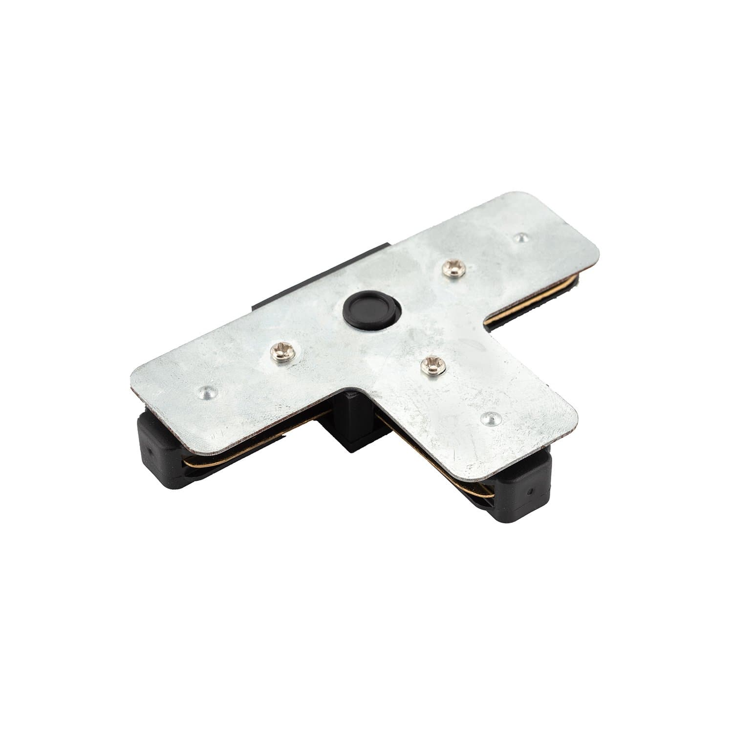 Denkirs TR1103-BK Соединитель для шинопровода T-образный, черный — миниатюра 2