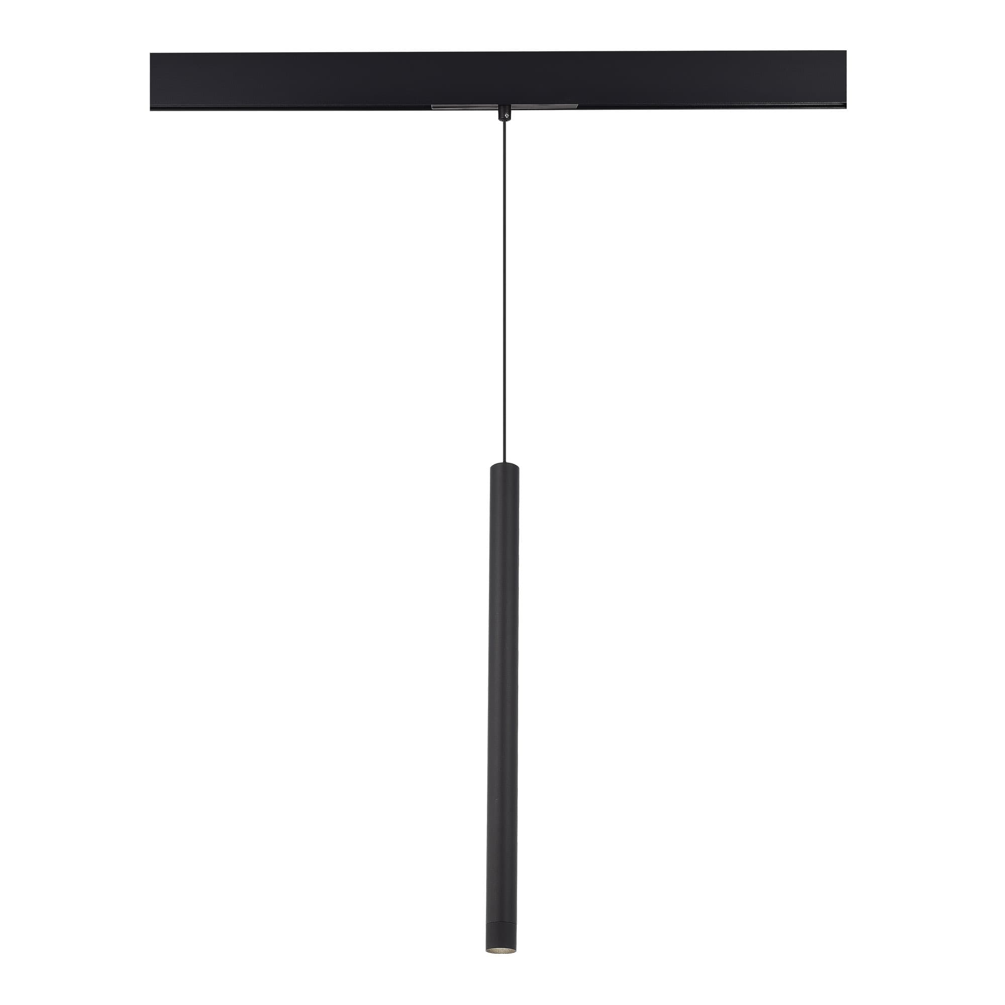 ST LUCE Магнитный трековый светильник Черный LED 1*8W 4000