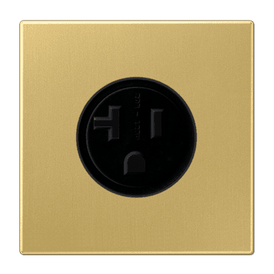 JUNG розетка NEMA 5-20R 20А, 125В АС классик, латунь Classic ME2521-20C