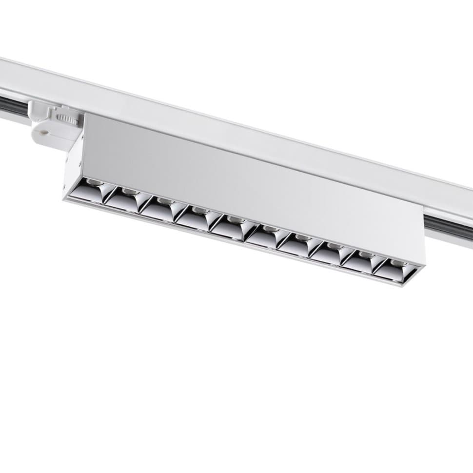 Novotech 358844 PORT NT22 белый Светильник трехфазный трековый светодиодный IP20 LED 4000K 16W 220V ITER