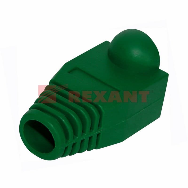 Колпачок RJ-45 зеленый Rexant 05-1204 — миниатюра 2