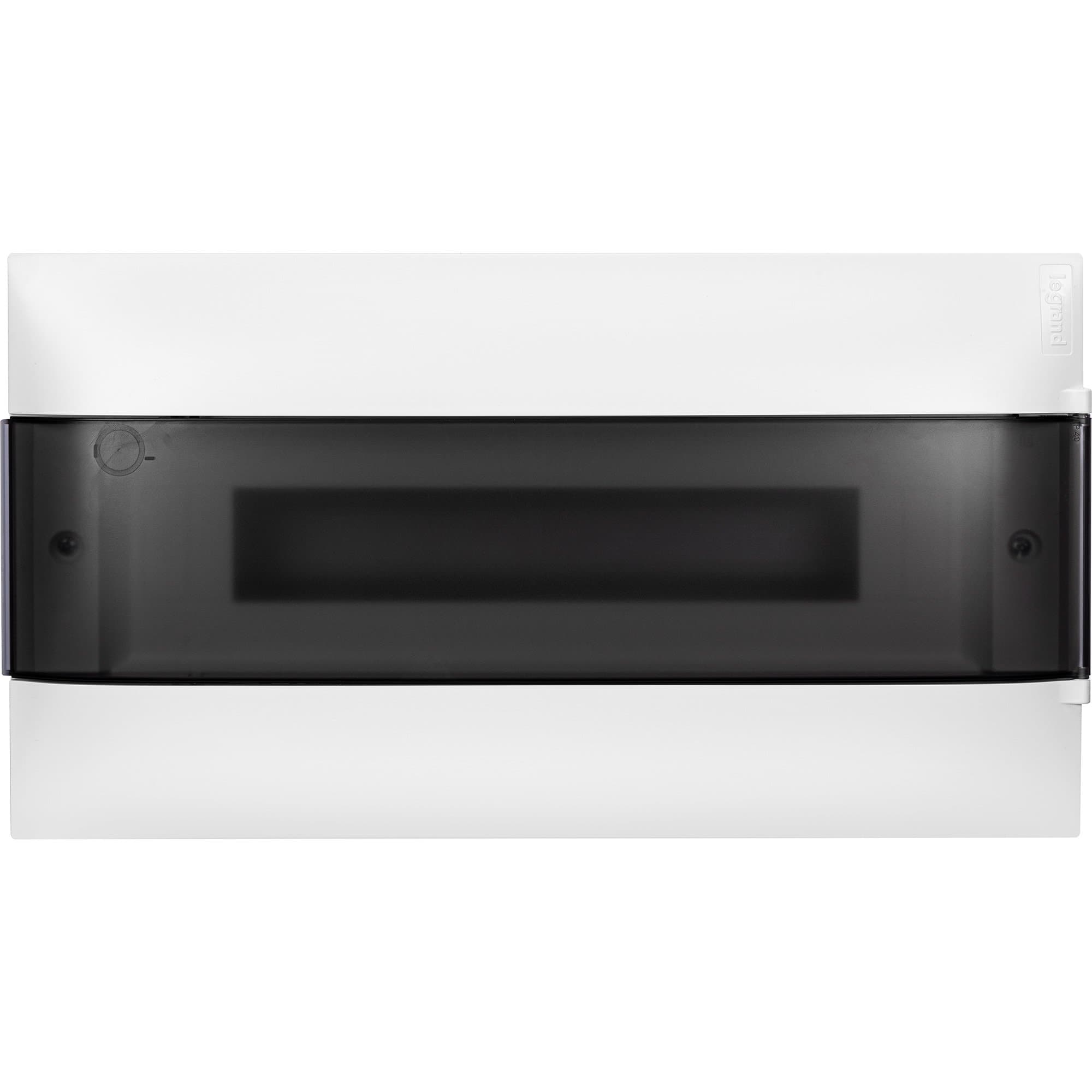 Legrand Practibox S Пластиковый щиток Встраиваемый (в полые стены) 1X18 Дымчатая дверь 137576 — миниатюра 1