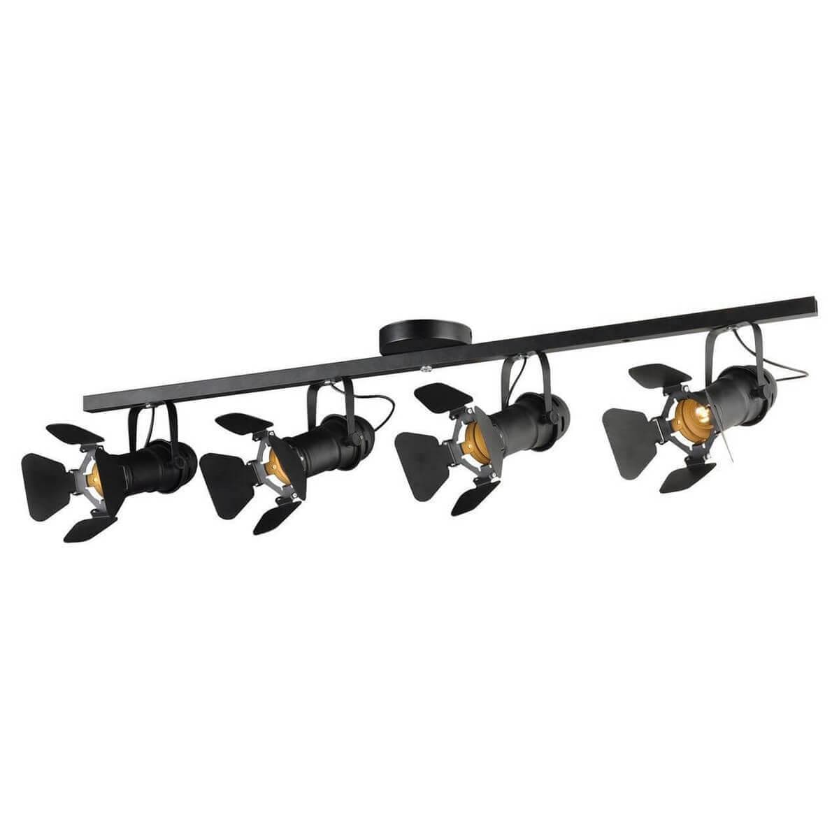 Lussole LOFT Металл Черный /  Металл Светильник настенно-потолочный E14 40W LSP-8076 — миниатюра 1