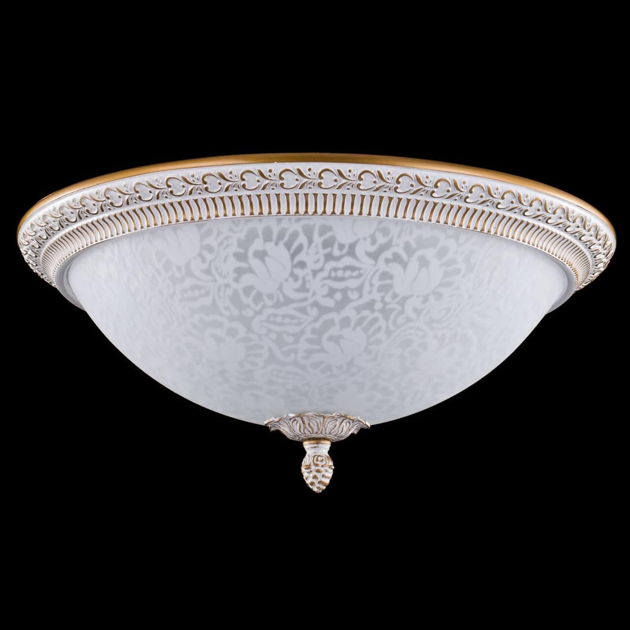 Maytoni Ceiling & Wall Pascal Белый с Золотом Настенно-потолочный светильник 3xE27 40W C908-CL-03-W — миниатюра 7