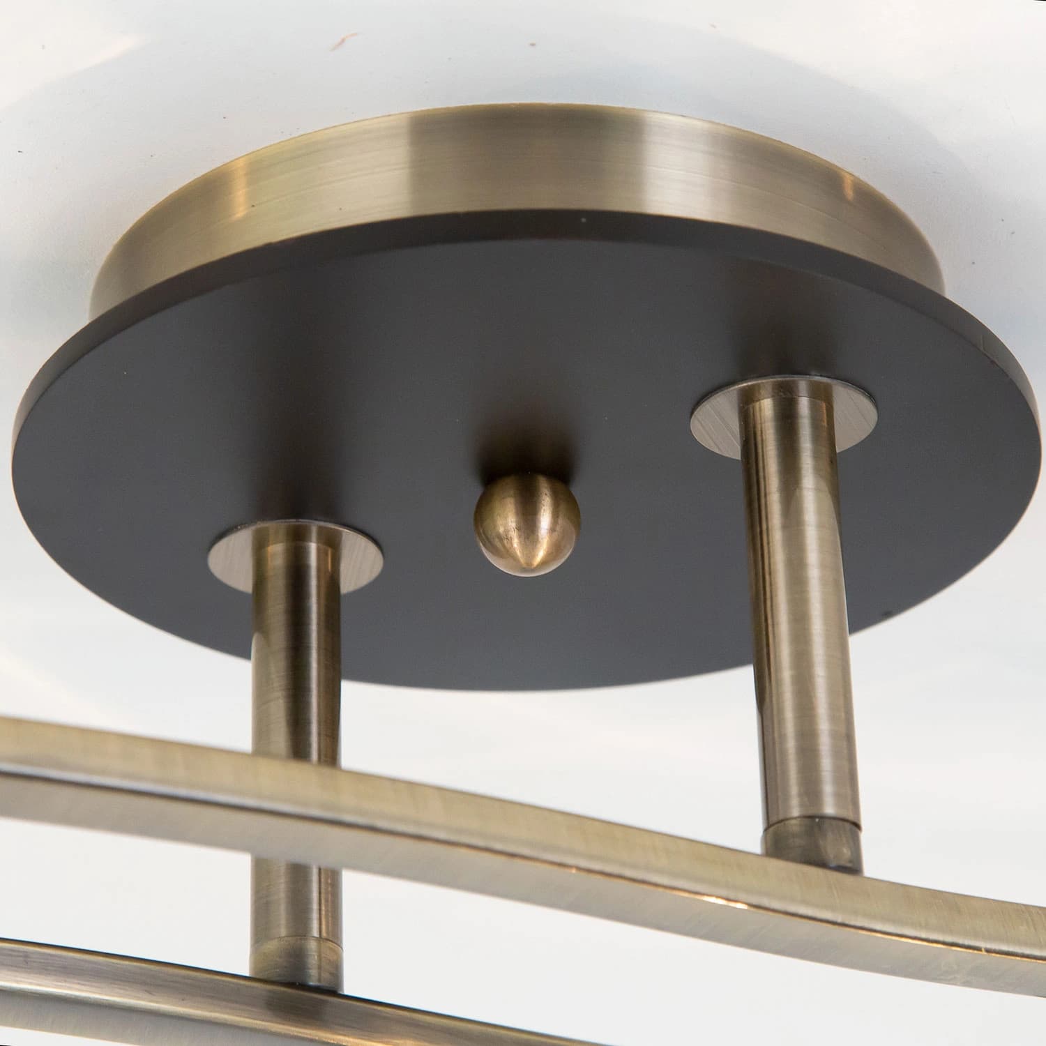 Citilux CL142144 Мерида Брон.Ст.+Венге Светильник потолочный — миниатюра 3