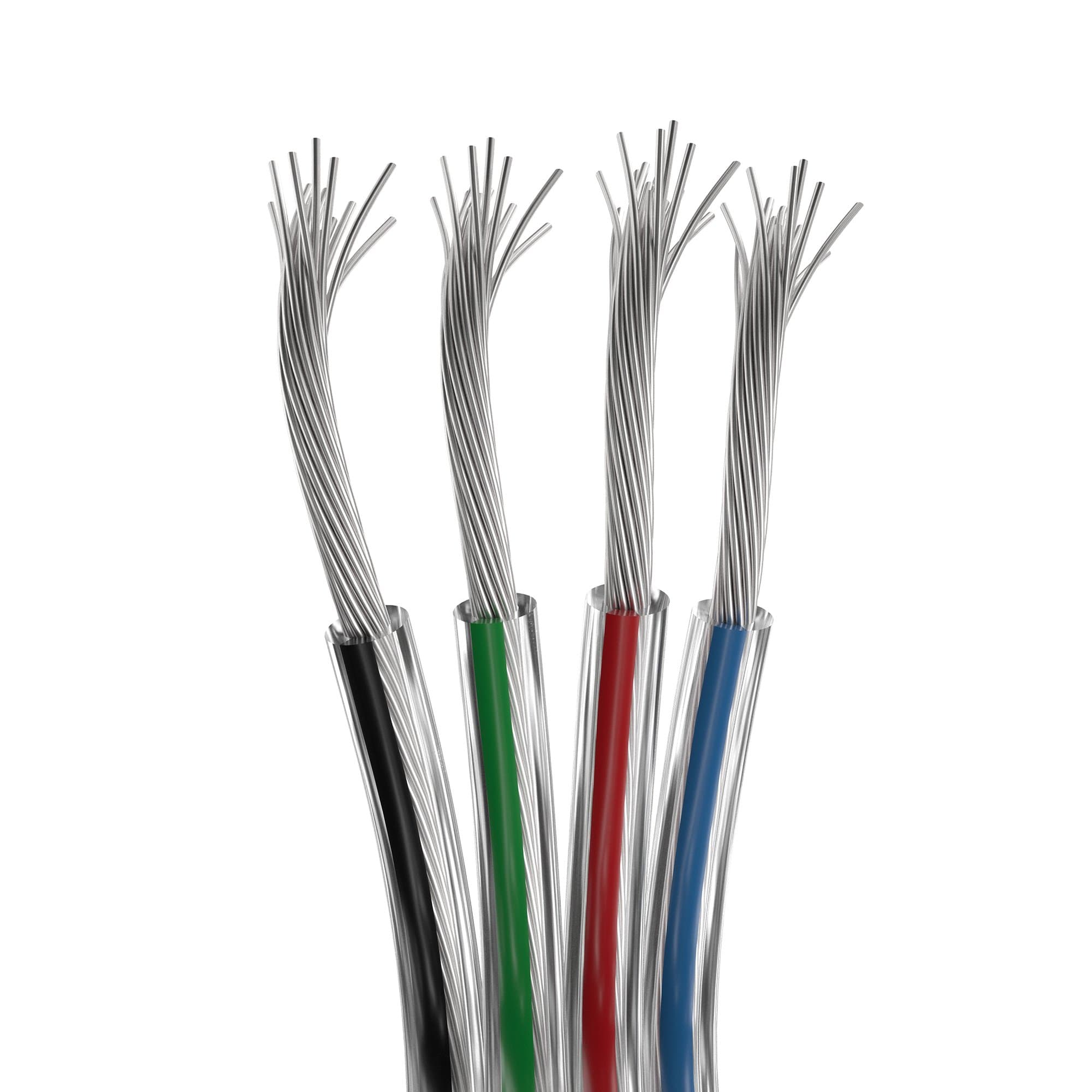 Arlight Шлейф питания ARL-20AWG-CLEAR-4Wire-CU (-) 034963