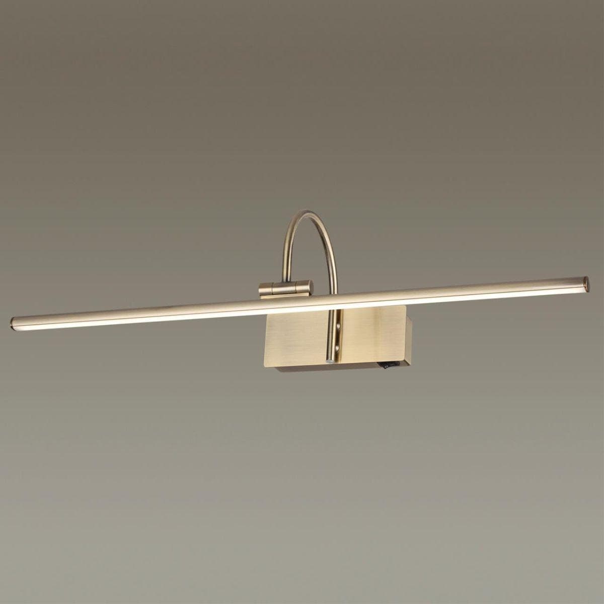 Odeon Light 4911/12WL WALLI ODL22 543 бронзовый/металл/акрил Подсветка для картин с выкл. LED 12W 4000К 570Лм GEBA — миниатюра 4