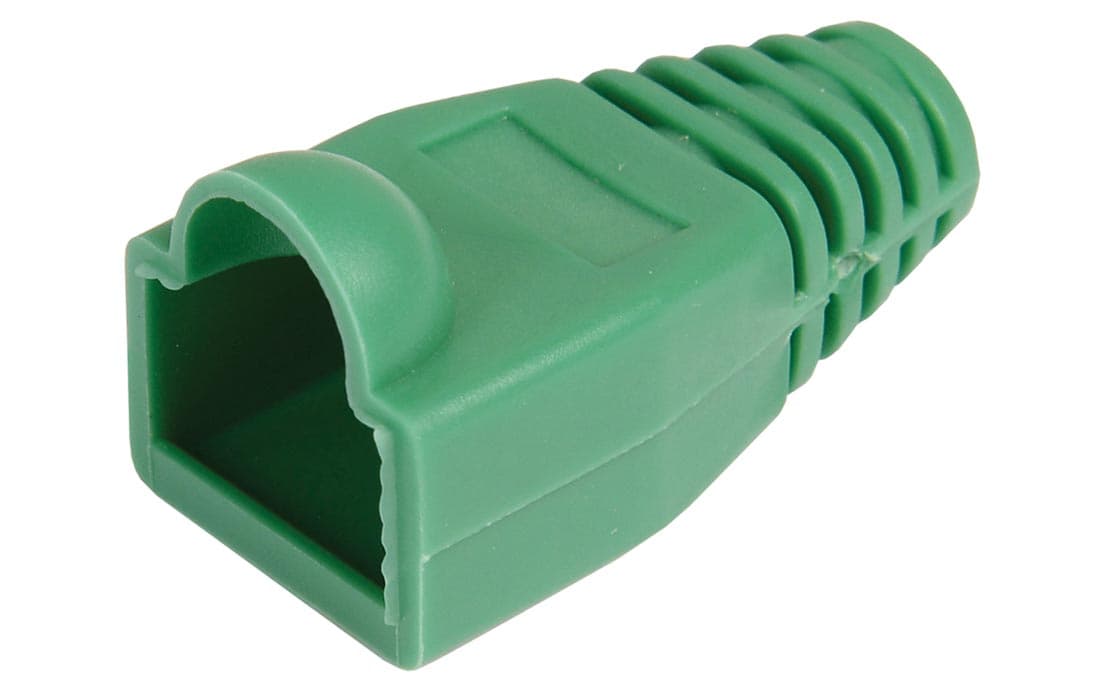 IEK ITK Колпачок изолирующий для разъема RJ-45, PVC, ЗЕЛЕНЫЙ CS4-12 — миниатюра 2