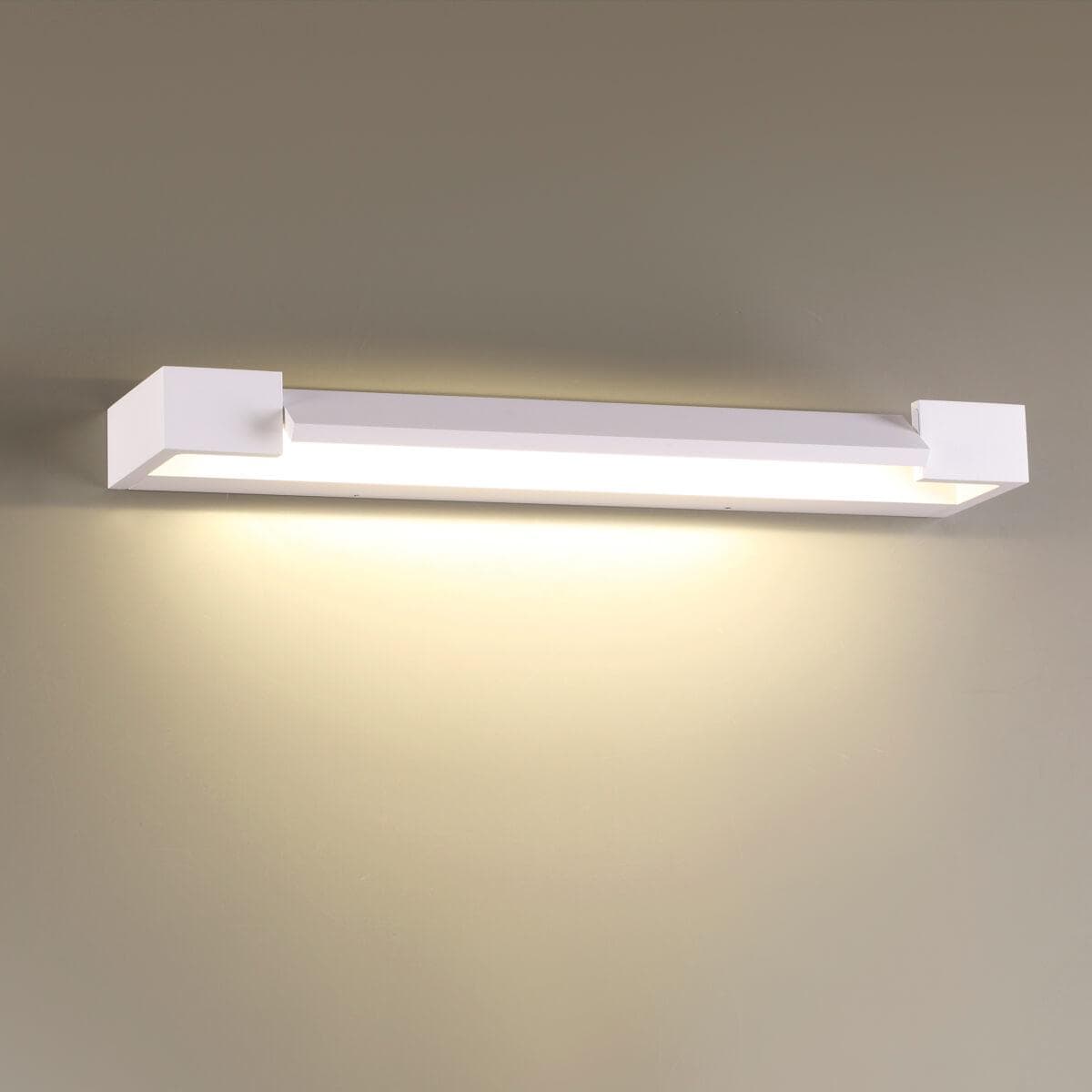 Odeon Light 3887/12WW ODL20 121 белый/металл Настенный поворотный светильник LED 4000K 12W 220V IP44 ARNO — миниатюра 3