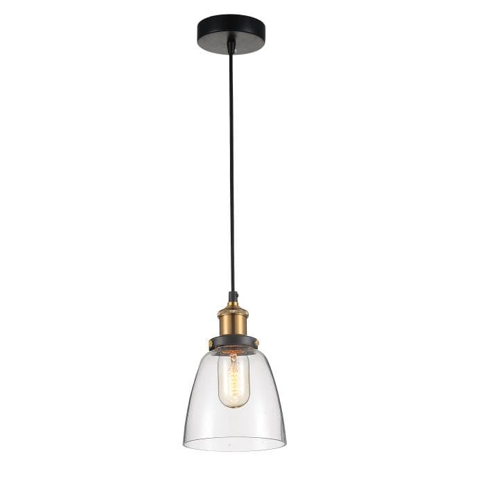 Favourite Cascabel Бронза/Прозрачная Люстра 1*E27*60W 1874-1P