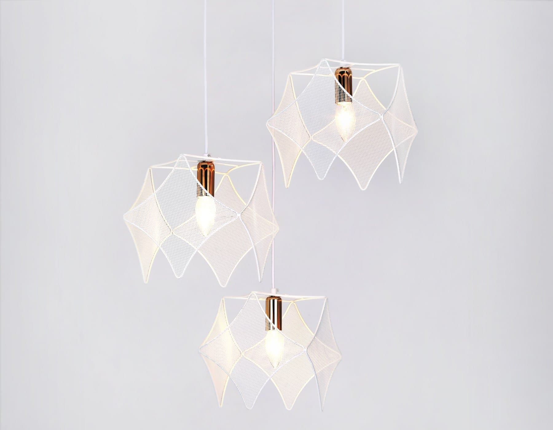 Ambrella Подвесной светильник в стиле лофт TR8426/3 WH/GD белый/золото E14/3 max 40W D510*1000