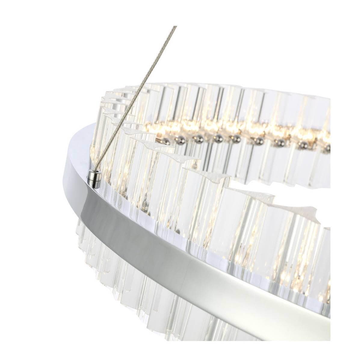 ST Luce SL383.123.01 Светильник подвесной Хром/Прозрачный LED 1*60W — миниатюра 3