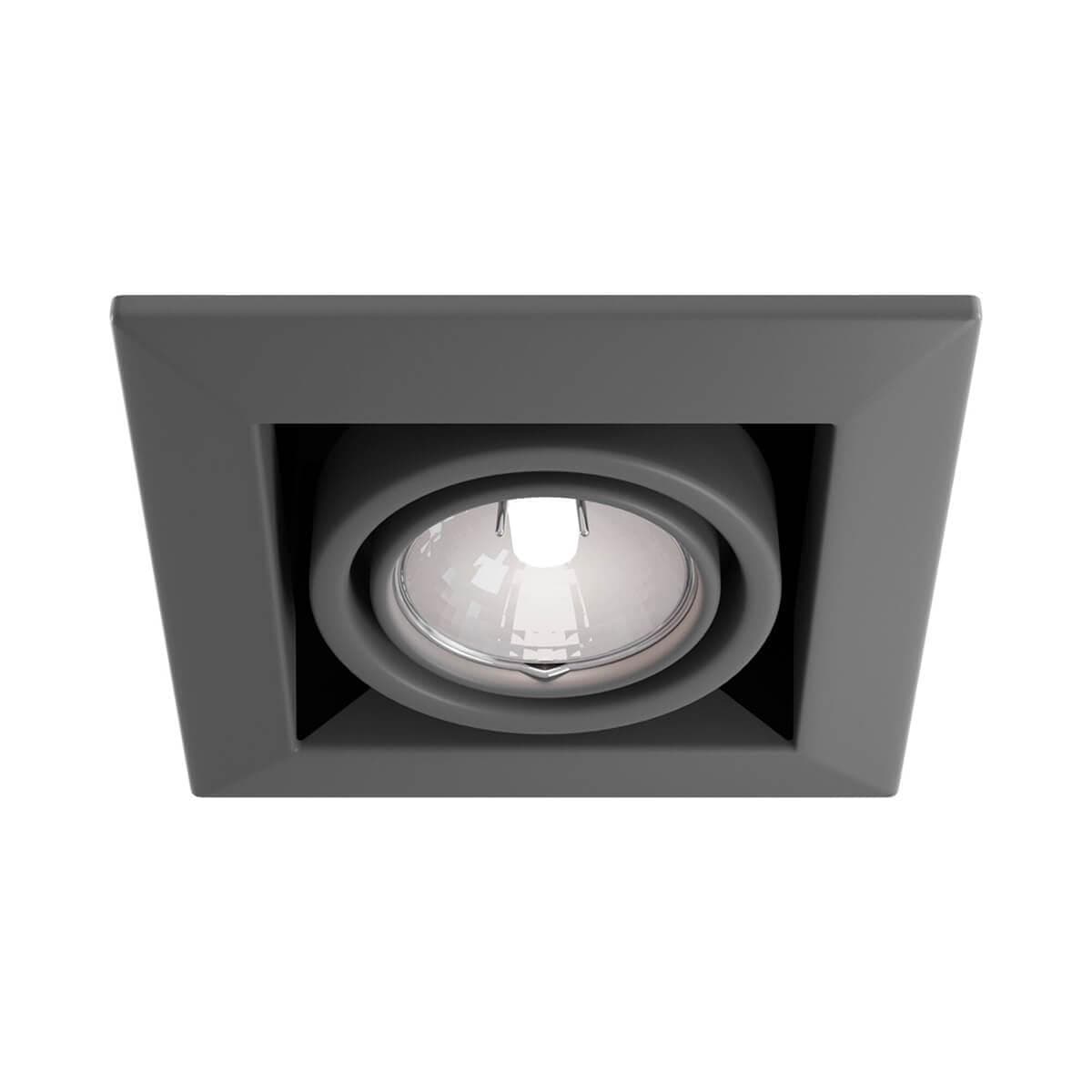 Maytoni DownLight Metal Серый Встроенный светильник 1xGU10 50W DL008-2-01-S