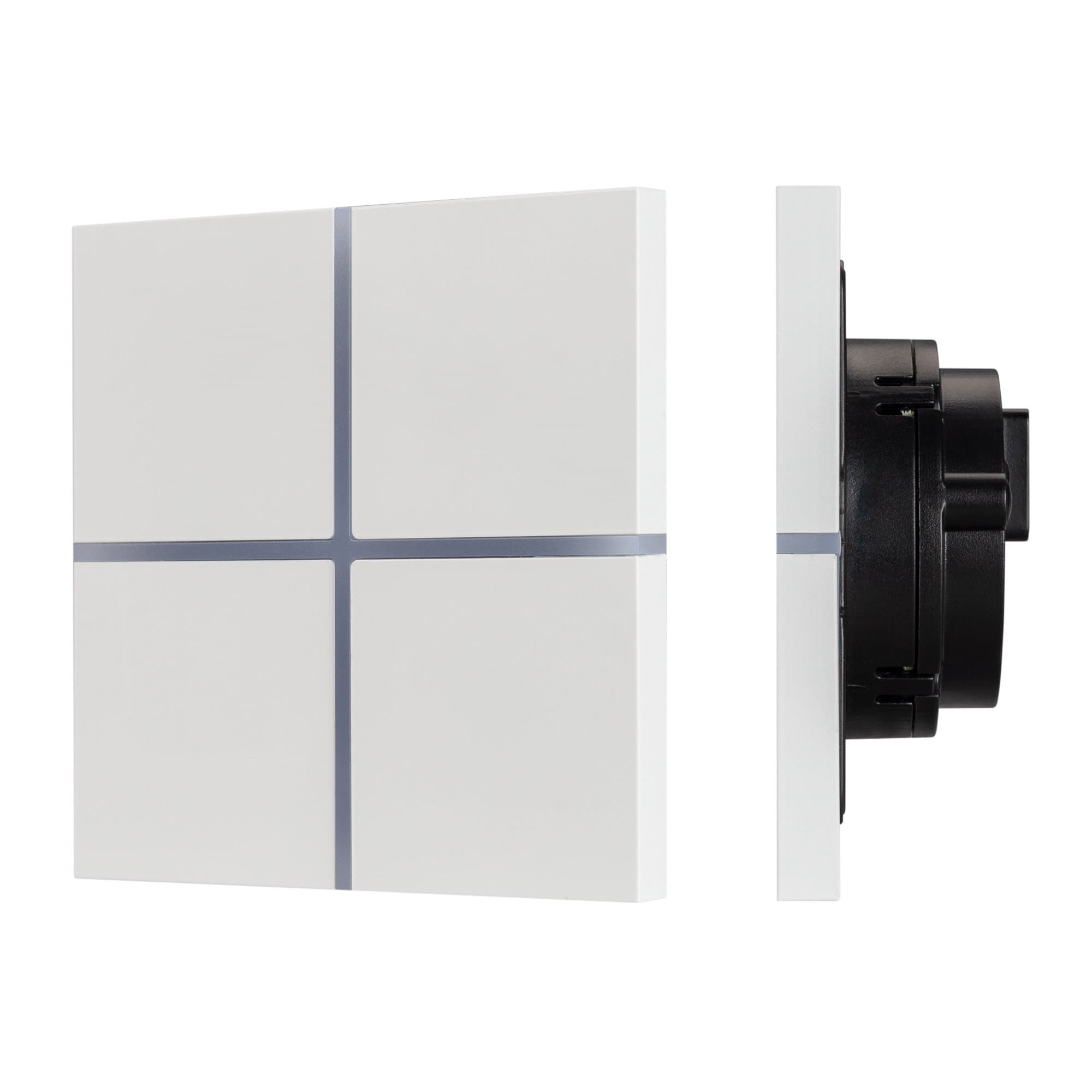 Arlight INTELLIGENT ARLIGHT Сенсорная панель KNX-304-13-IN White (BUS, Frameless) (IARL, IP20 Металл, 2 года) 038310