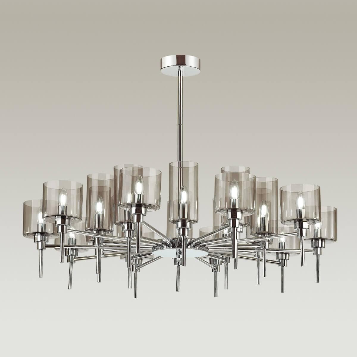Odeon Light 4688/20 ODL20 280 хром/дымчатый Люстра E14 20*40W DIATRA — миниатюра 3