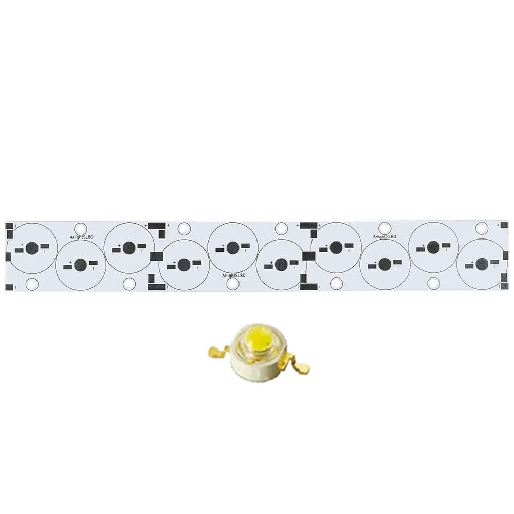 Arlight Плата 240x34-10Е Emitter (3x3x4 LED, SL80) (-) 022412