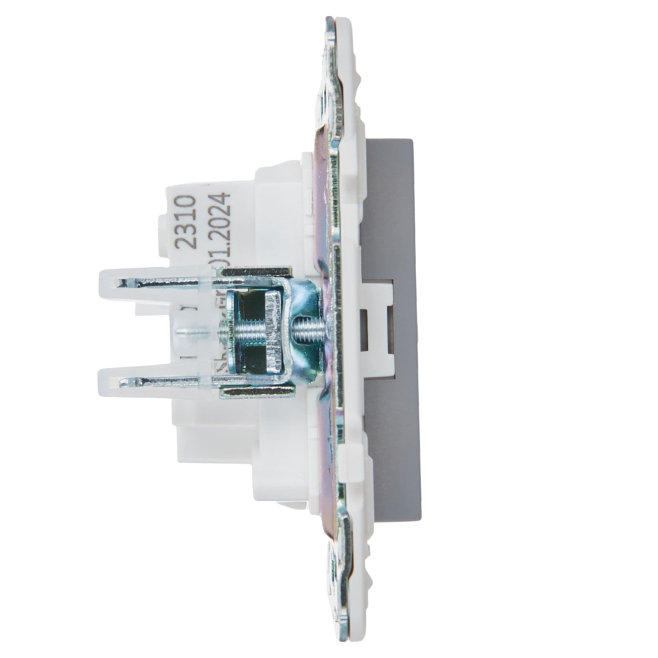 IEK SKANDY Серый Розетка б/з 10А SK-R02Gr — миниатюра 4