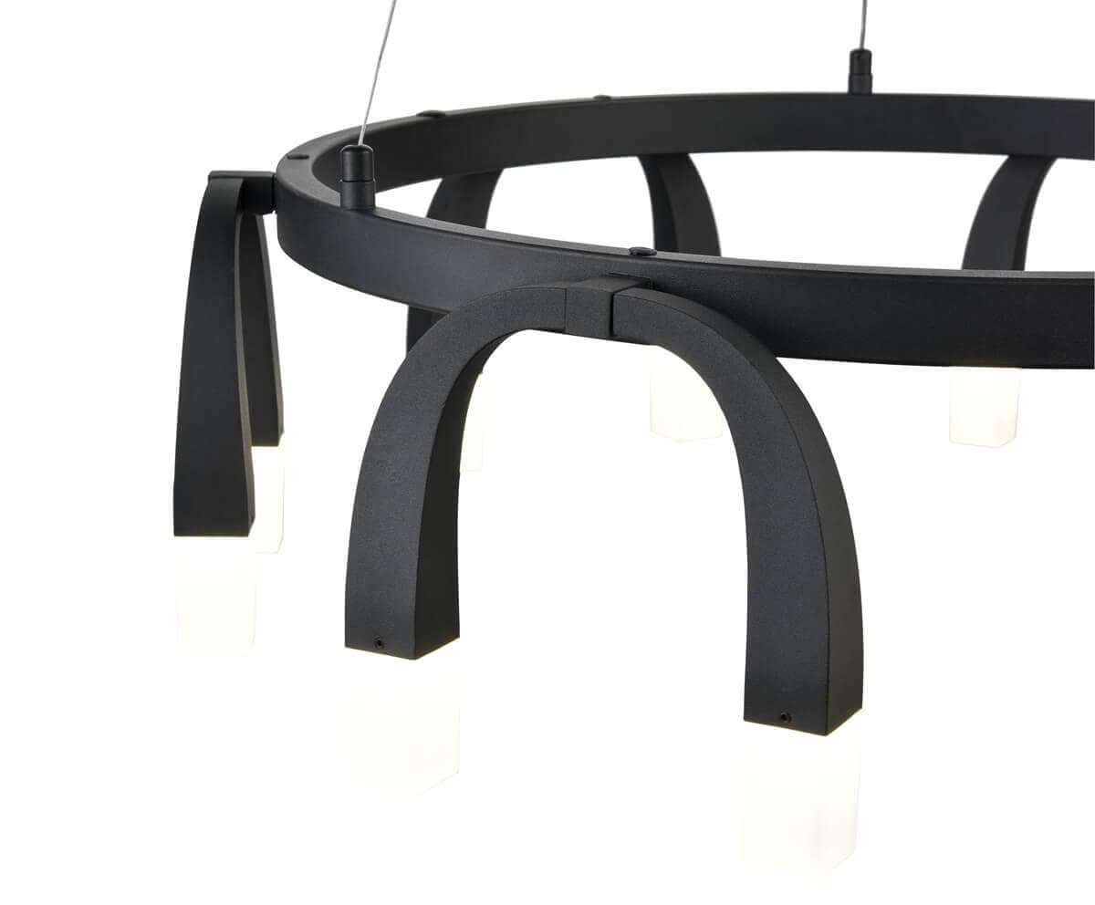 Vele Luce Negro Подвесной светильник VL7102P12 — миниатюра 4
