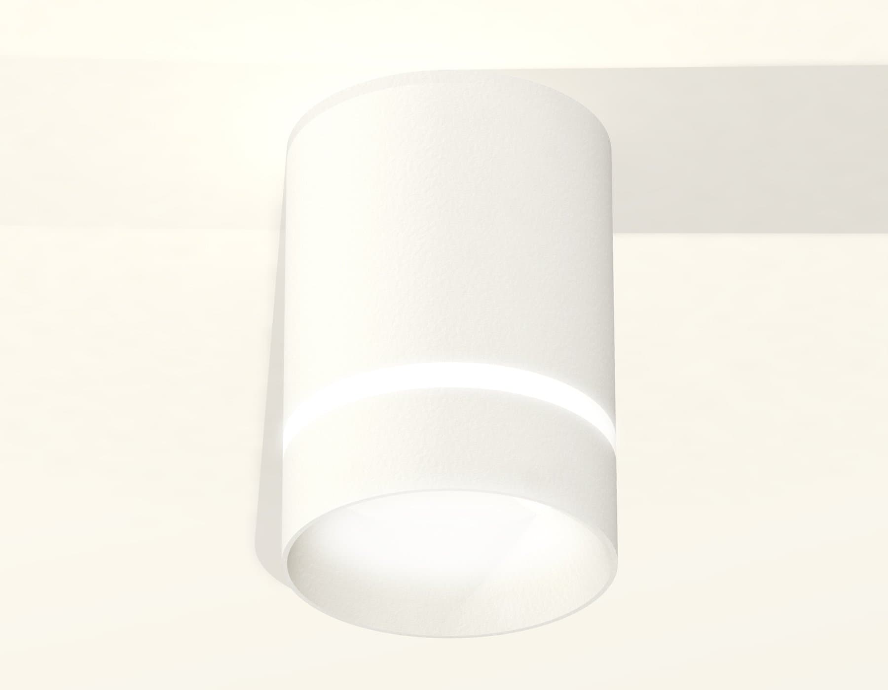 Ambrella Комплект накладного светильника XS6301061 SWH/FR белый песок/белый матовый MR16 GU5.3 (C6301, N6228) — миниатюра 3