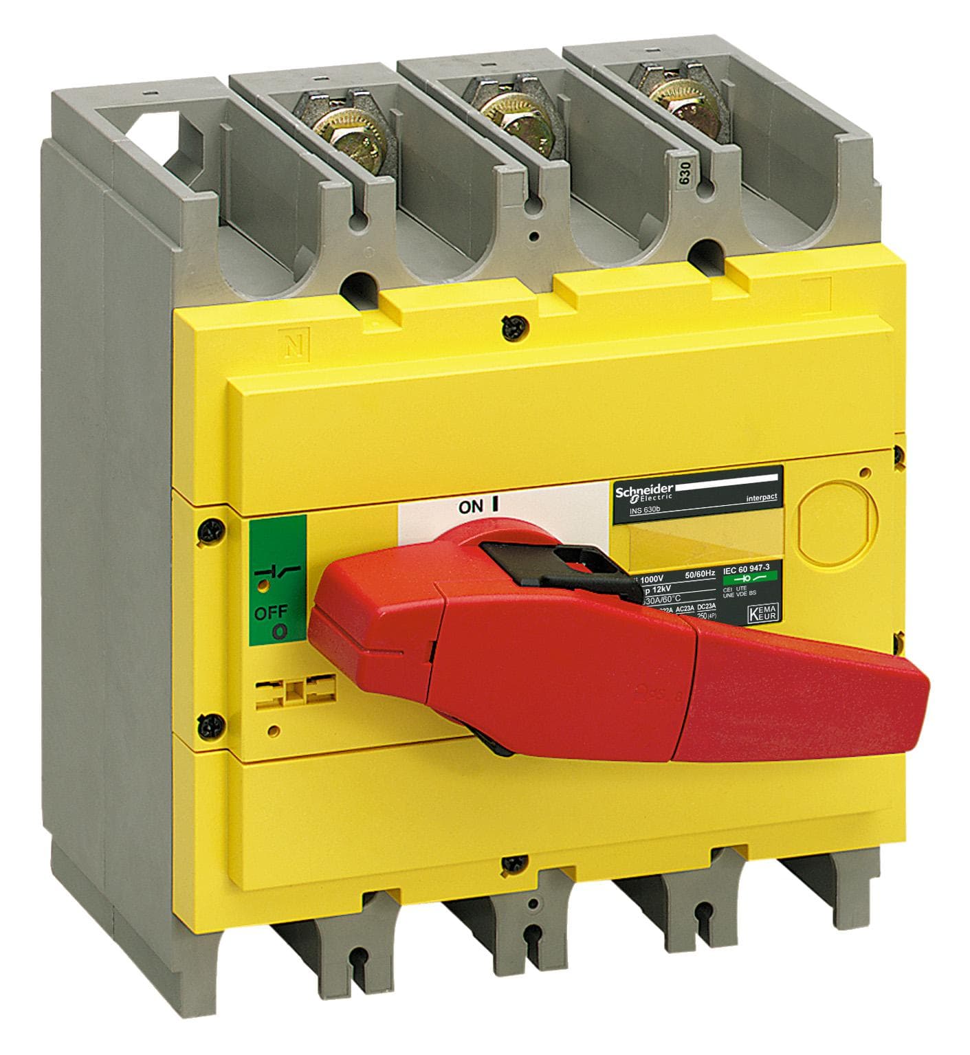 SE Interpact INS/INV Выключатель-разъединитель INS500 3Р 31132 — миниатюра 2