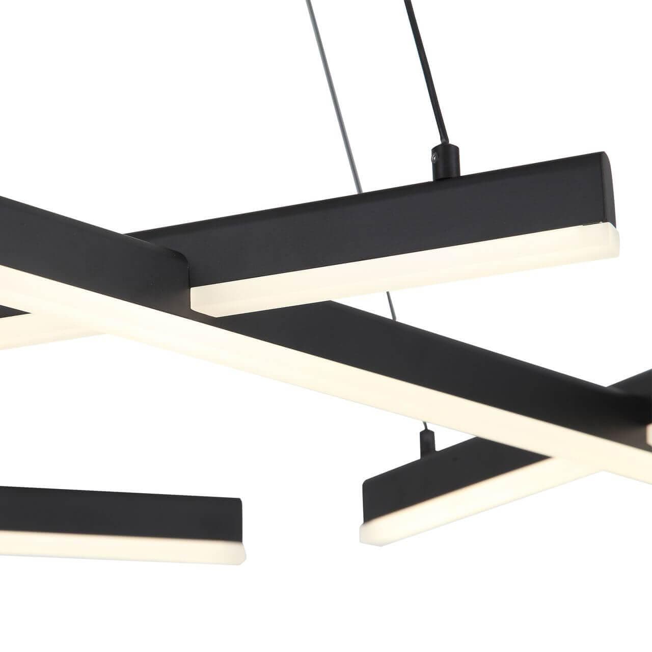 ST LUCE SL394.413.06 Люстра подвесная  Черный/Белый LED 6*13W — миниатюра 3