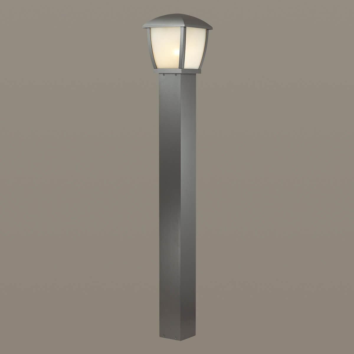 Odeon Light 4051/1F ODL18 707 темно-серый/матовый белый Уличный светильник, 110см IP44 E27 — миниатюра 2