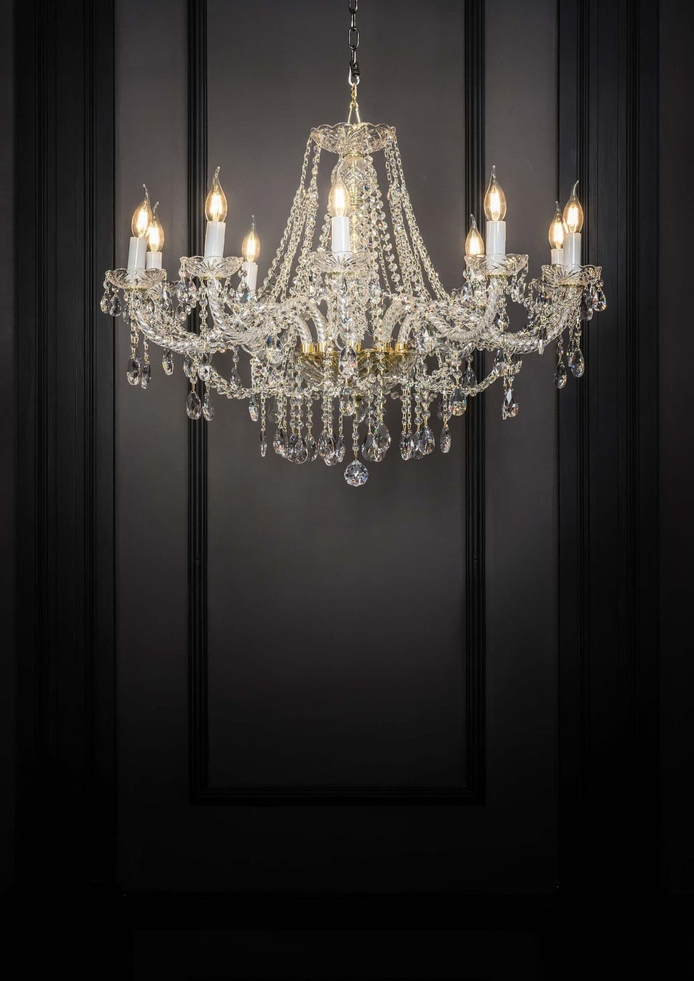 Maytoni Royal Classic Beatrix Золото Люстра 10xE14 60W DIA019-10-G — миниатюра 8