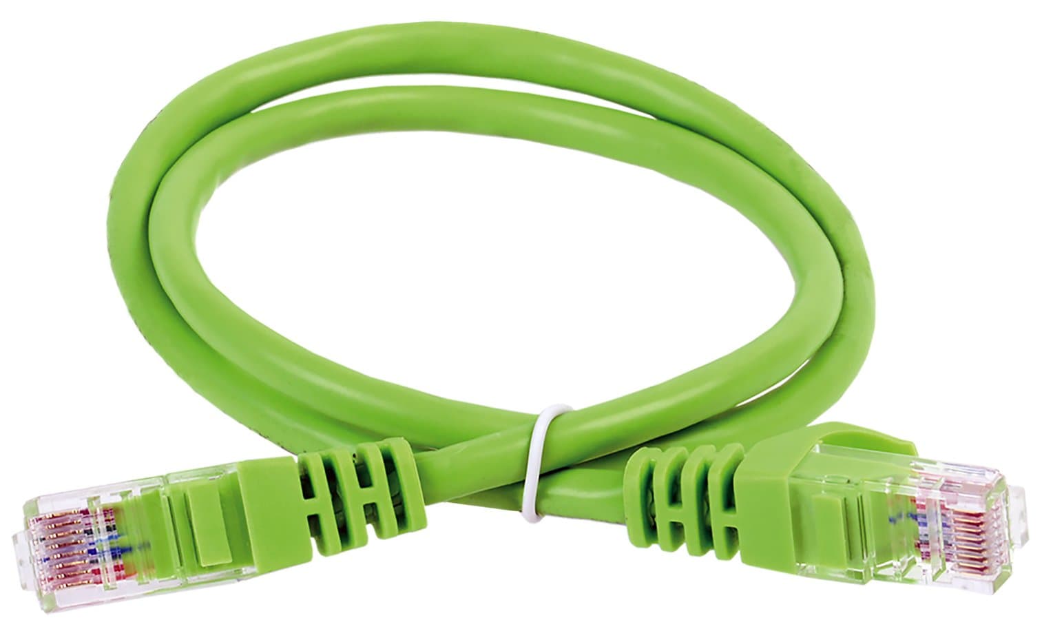 IEK ITK Коммутационный шнур кат. 6А UTP LSZH 3м зеленый PC02-C6AUL-3M