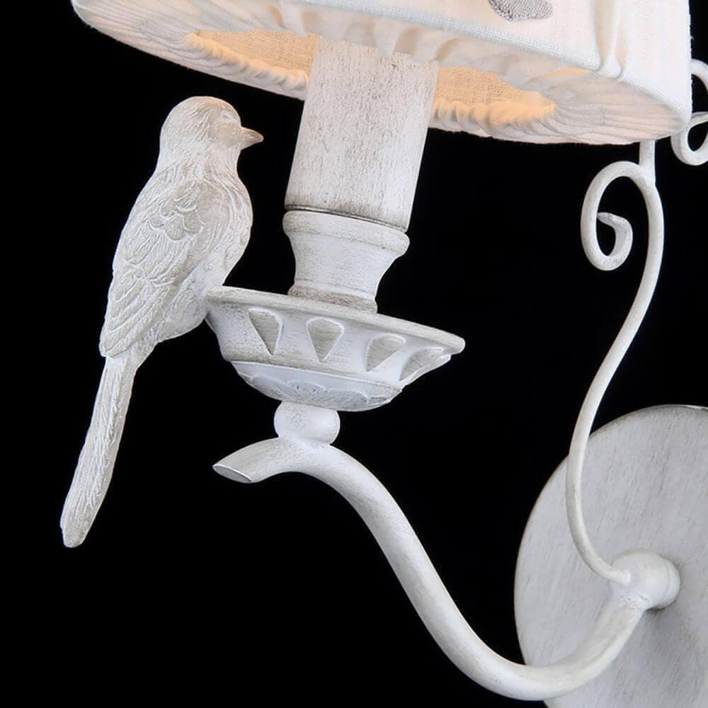Maytoni Elegant Bird Белый Антик Бра 1xE14 40W ARM013-01-W — миниатюра 7