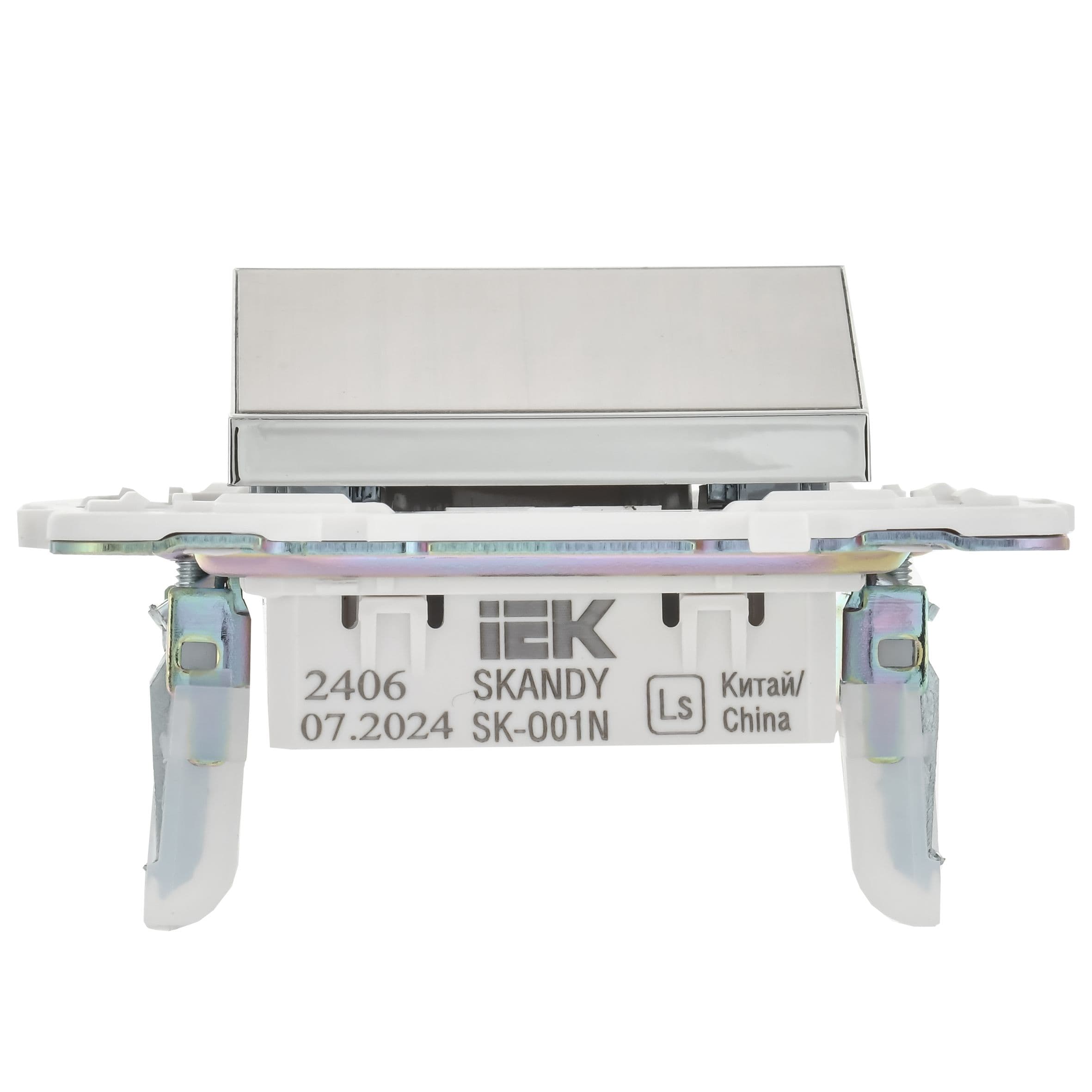 IEK SKANDY Никель Вывод кабеля SK-O01N — миниатюра 3