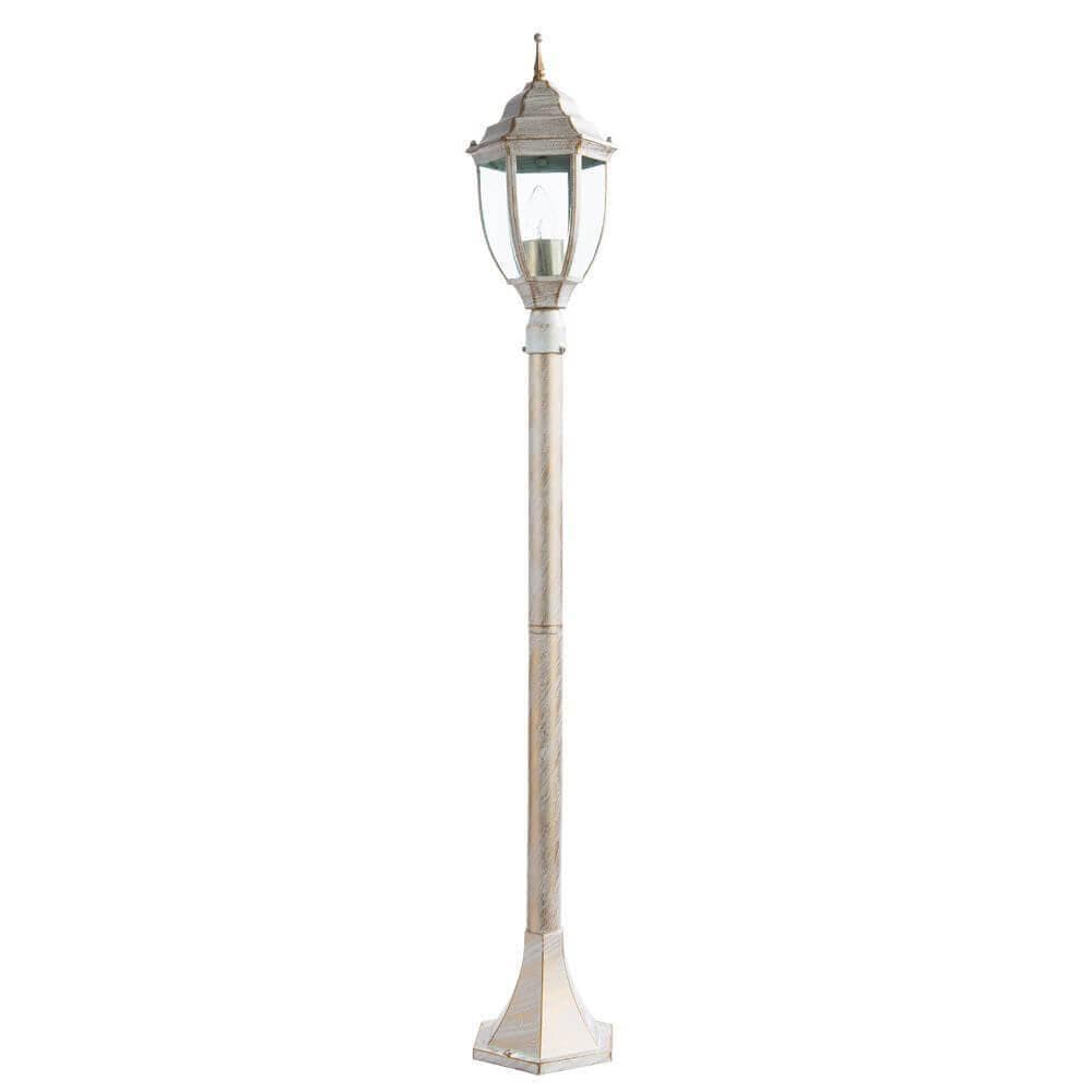 Arte Lamp Pegasus Белый/Прозрачный Светильник уличный наземный 1x60W 1xE27 A3151PA-1WG — миниатюра 1