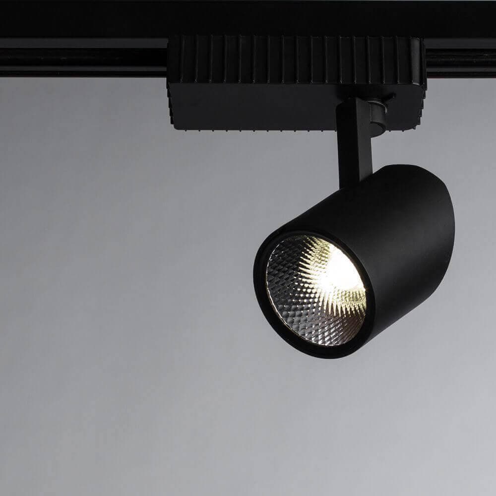 Arte Lamp Track Lights Черный Светильник трековый 1x7W 1xLED 1x600lm A3607PL-1BK — миниатюра 2