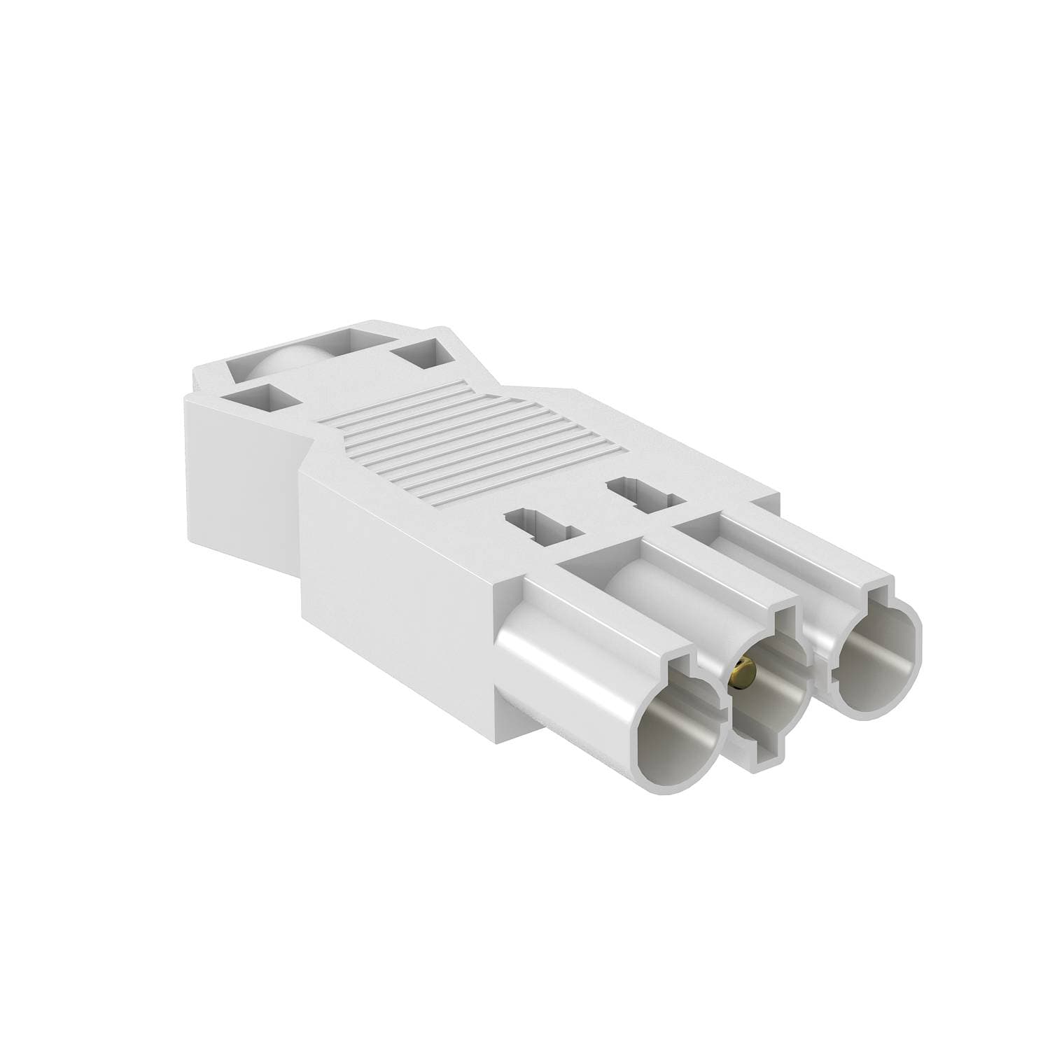 OBO Bettermann Разъем 3-полюсный Modul45connect вилка 16А 250B белый 6108055