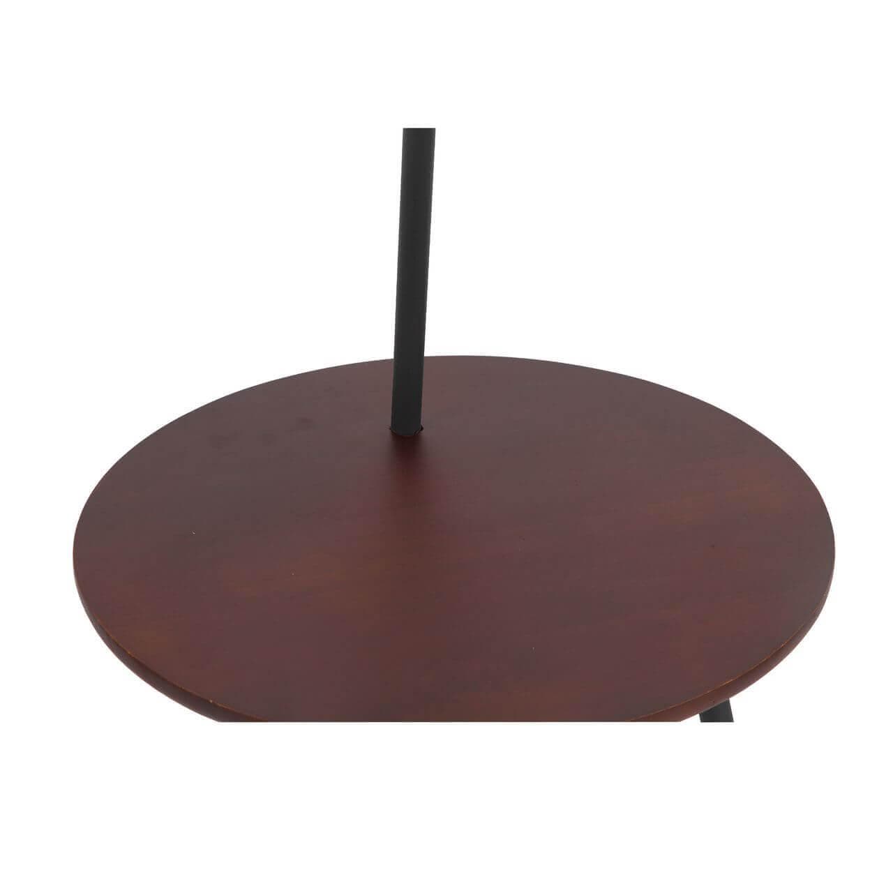 ST LUCE SLE302.415.01 Торшер  Черный, Коричневый/Бежевый E27 1*40W — миниатюра 4