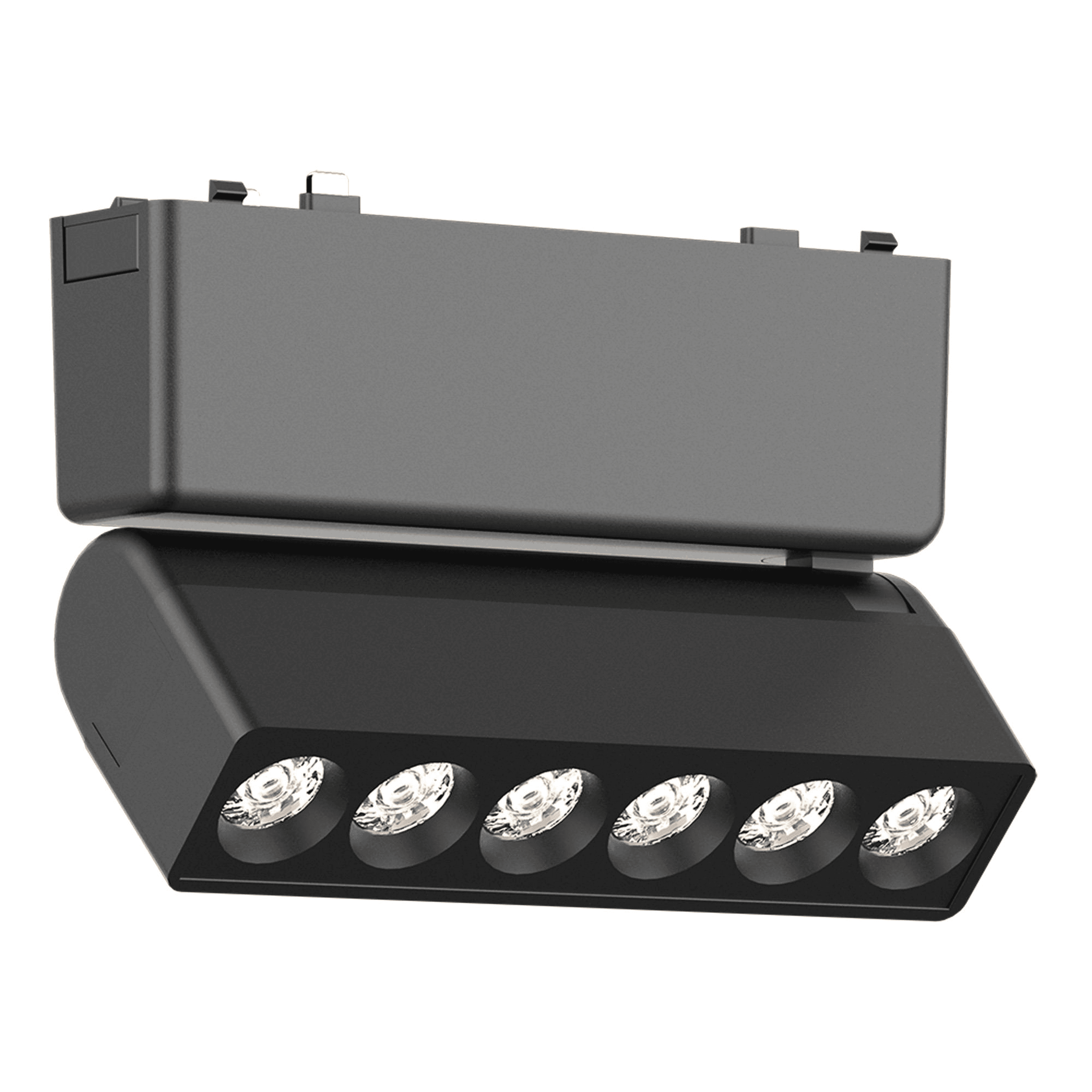 ST LUCE ST675.436.06 Магнитный трековый светильник Черный LED 1*6W 3000K 360Lm Ra>90 >90 IP20 L122xW26xH80 48V