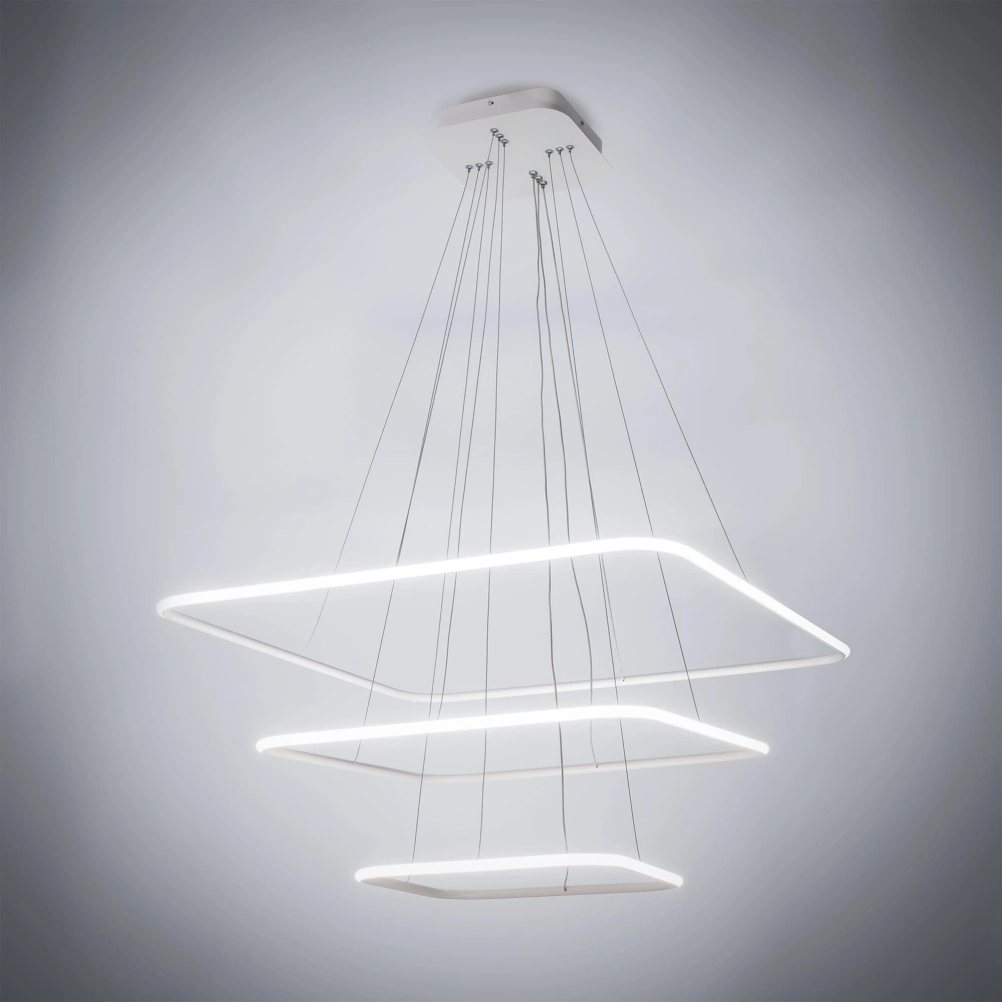 Citilux CL731K110 Неон Белый Светильник Люстра LED 110W, с пультом — миниатюра 2