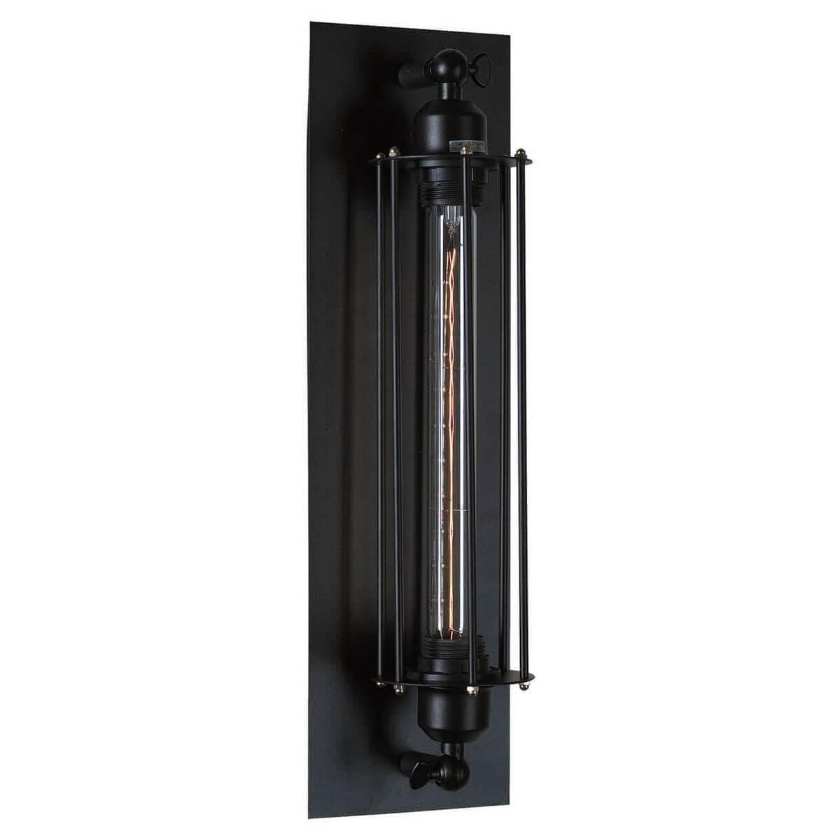 Lussole LOFT Металл Черный /  Без плафона Светильник настенный E27 60W LSP-9120 — миниатюра 1