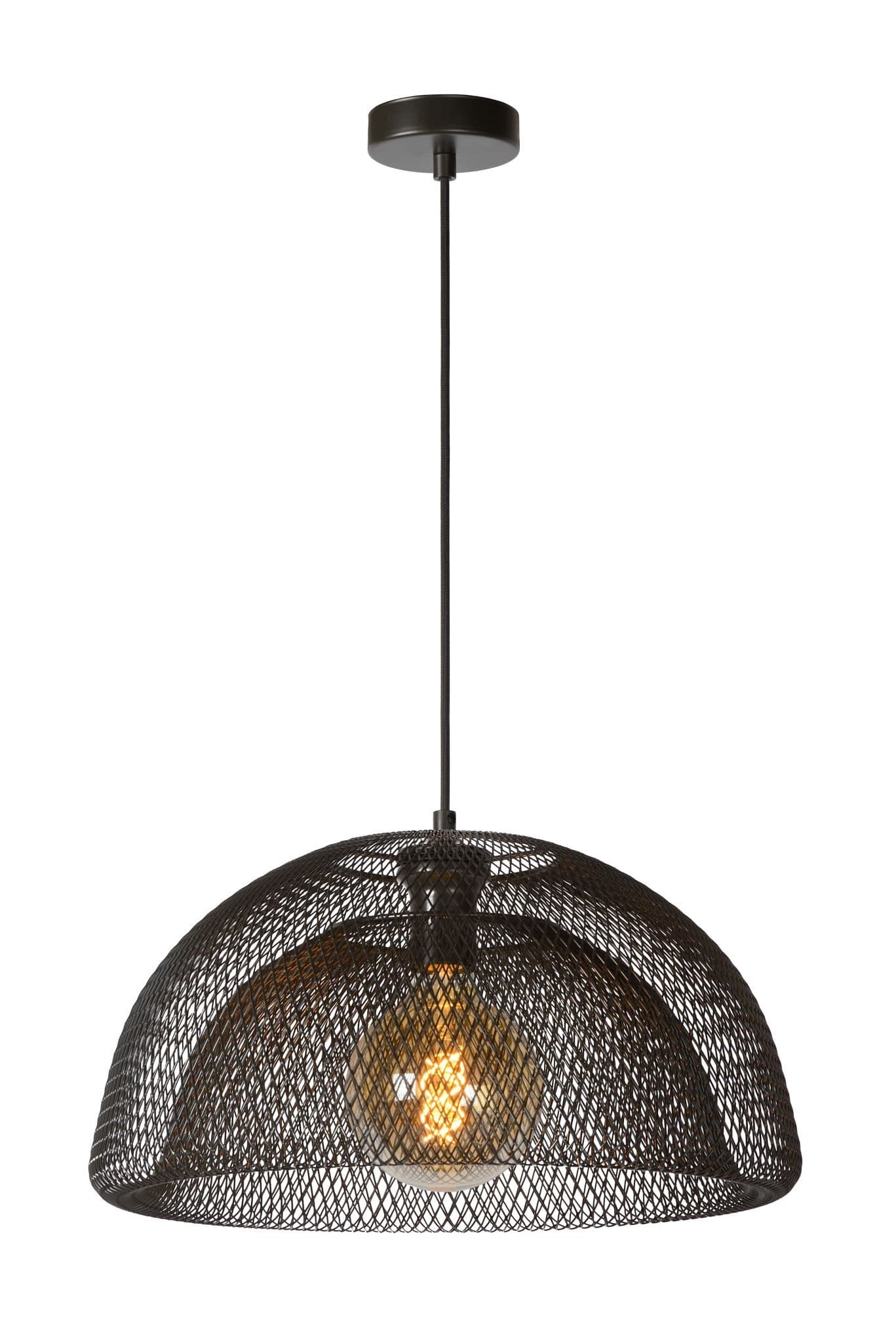 Lucide MESH Черный Подвесной светильник 78387/01/30 — миниатюра 2