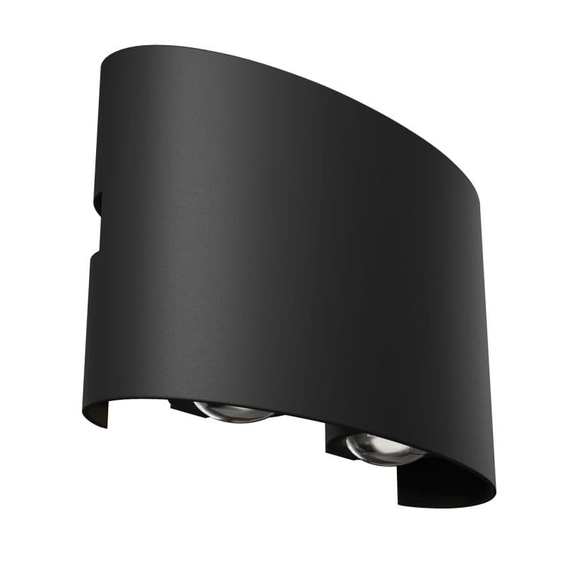MaytoniOutdoor Черный Светильник настенный (бра) O417WL-L4B3K