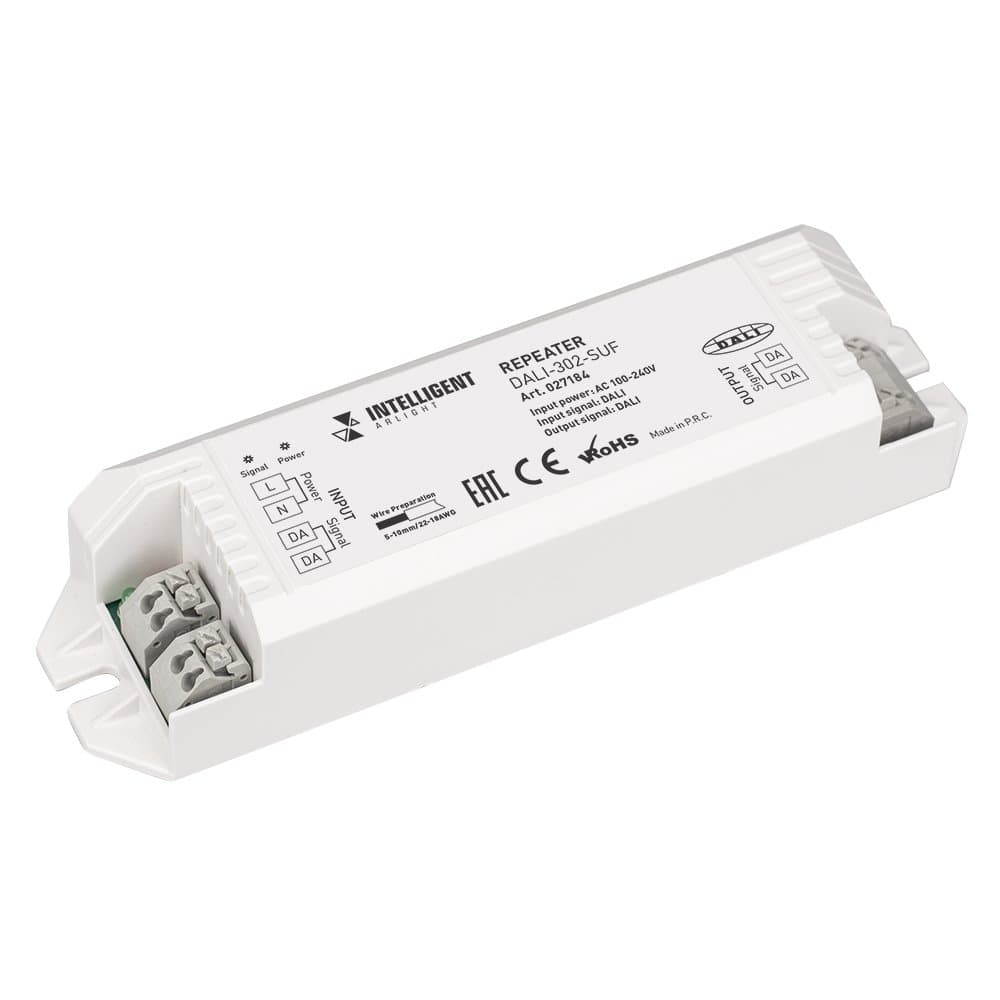 Arlight INTELLIGENT Усилитель DALI-302-SUF (AC 230V, DALI) (INTELLIGENT Пластик) 027184 — миниатюра 2
