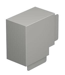 OBO Bettermann Угол плоский кабель-канала WDK 100x130 мм, ПВХ серый RAL7030 6024637 — миниатюра 2