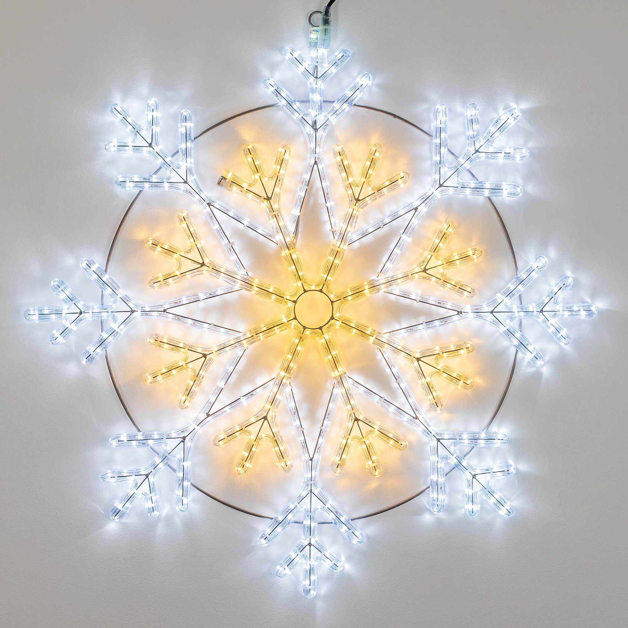 Arlight Фигура ARD-SNOWFLAKE-M12-900x900-720LED White/Warm (230V, 43W) (Ardecoled, IP65) 034262 — миниатюра 2