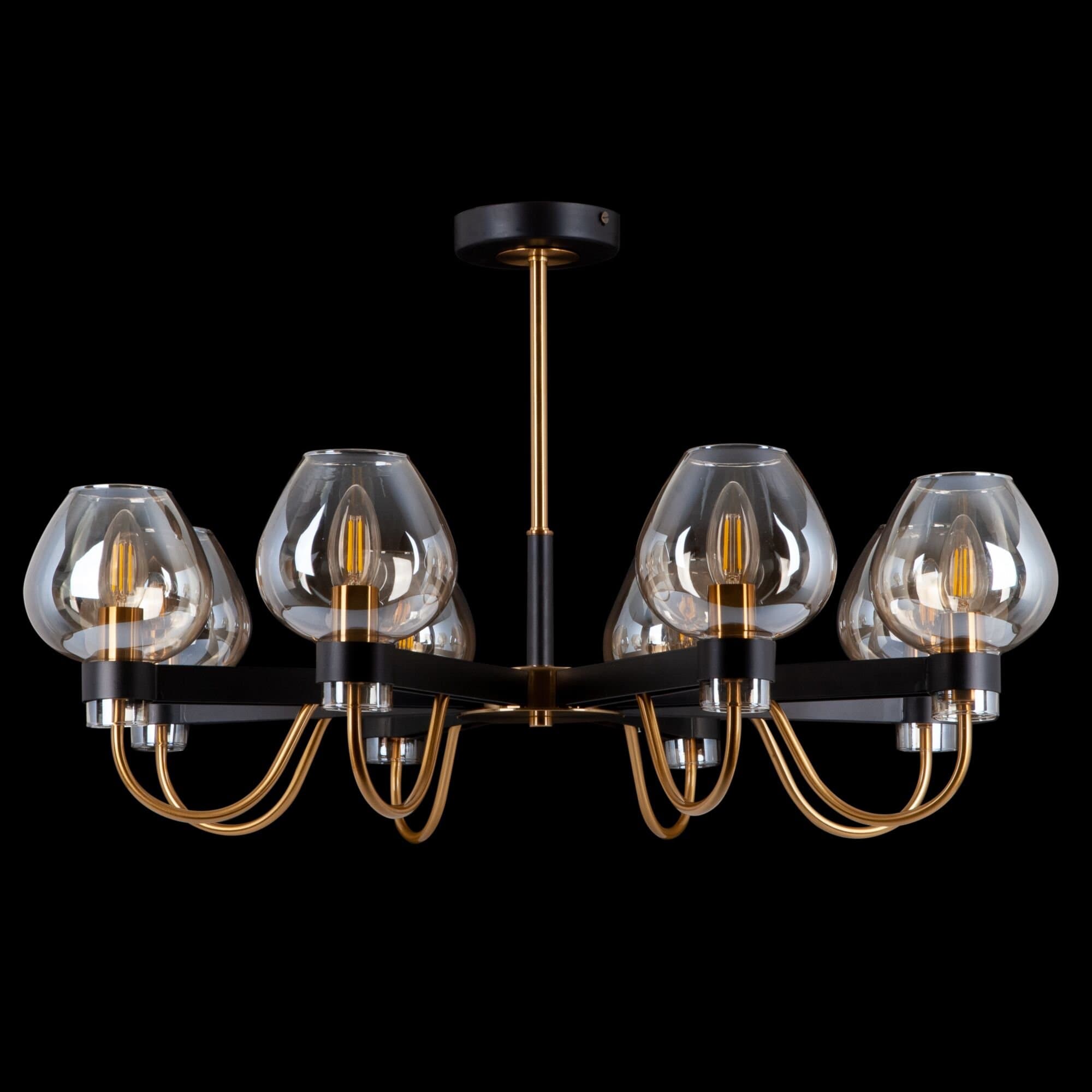 Freya Modern Tara Черный Люстра E14 60W FR5028PL-08B — миниатюра 5