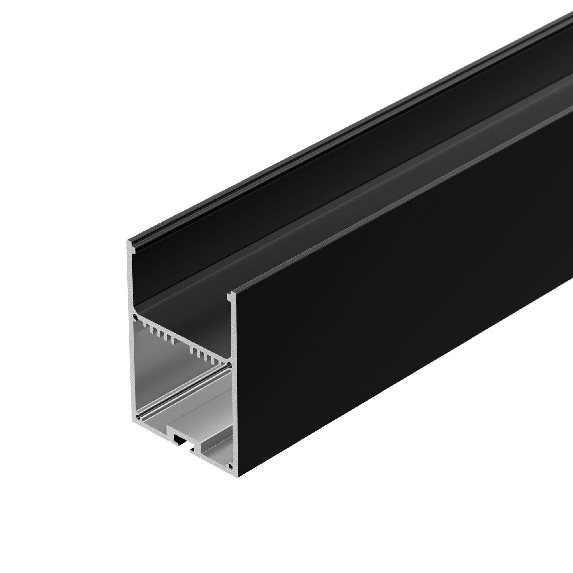 Arlight Профиль с экраном SL-LINE-4970-2500 BLACK+OPAL (Алюминий) 027989 — миниатюра 3