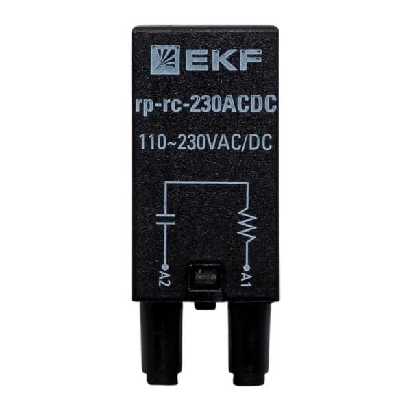 EKF Модуль защитный RC 110-230В AC/DC для промежуточных реле RP AVERES — миниатюра 2